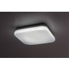Biele stropné LED svietidlo Lowar hranaté 240x240mm 12W IP44 CCT