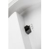 Biele stropné LED svietidlo Lowar hranaté 240x240mm 12W IP44 CCT