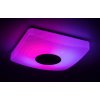 Biele stropné LED svietidlo Murry 365x365mm 18W RGB+CCT s DO a reproduktorom