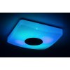 Biele stropné LED svietidlo Murry 365x365mm 18W RGB+CCT s DO a reproduktorom