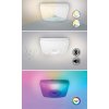 Biele stropné LED svietidlo Murry 365x365mm 18W RGB+CCT s DO a reproduktorom