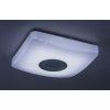 Biele stropné LED svietidlo Murry 365x365mm 18W RGB+CCT s DO a reproduktorom