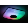 Biele stropné LED svietidlo Murry 365x365mm 18W RGB+CCT s DO a reproduktorom