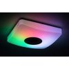 Biele stropné LED svietidlo Murry 365x365mm 18W RGB+CCT s DO a reproduktorom