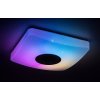 Biele stropné LED svietidlo Murry 365x365mm 18W RGB+CCT s DO a reproduktorom