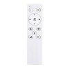 Čierne stropné LED svietidlo Sotiris 540mm 47W CCT s DO