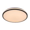 Čierne stropné LED svietidlo Slava 330mm 18W IP44