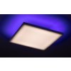Biele stropné LED svietidlo Faramir 400x400mm 24W RGB+CCT s DO