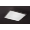 Biele stropné LED svietidlo Faramir 400x400mm 24W RGB+CCT s DO