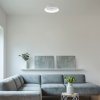Biele stropné LED svietidlo Veller 430mm 36W CCT