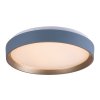 Šedo-zlaté stropné LED svietidlo Liatris2 okrúhle 385mm 24W