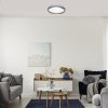 Sivé stropné LED svietidlo Israh 480mm 40W