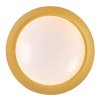 Čierno-zlaté stropné LED svietidlo Hafsa 300mm 20W