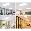Strieborný prisadený LED panel s rámčekom 30 x 120cm 16-35W CCT Premium