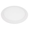 Biely vstavaný LED panel guľatý 300mm 24W - VYSTAVENÝ VZOROK