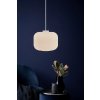 Závesný luster z opálového skla Milford pre žiarovku E27 ø30cm