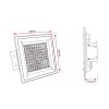 LED canopy light 8