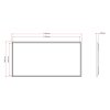 CCT LED Back lit panel 60x120
