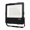 Čierny LED reflektor 50W 150lm/W IP66