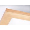 Stropné LED svietidlo Almond s dekorom dreva hranaté 295x295mm 12W