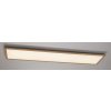Stropné LED svietidlo Almond s dekorom dreva obdĺžnikové 295x1195 mm 40W