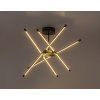 Čierne stropné LED svietidlo Henli2 660mm 40W