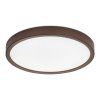 Hnedé stropné LED svietidlo Maurec 290mm 18W IP44 CCT
