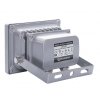 Šedý LED reflektor 10W 12/24V
