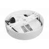 Biely prisadený LED panel guľatý 170mm 12W