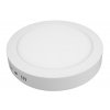 Biely prisadený LED panel guľatý 220mm 18W