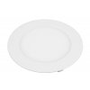 Biely vstavaný LED panel guľatý 120mm 6W stmievateľný