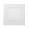 Biely vstavaný LED panel hranatý 120 x 120mm 6W