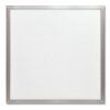 Stříbrný přisazený LED panel s rámečkem 600 x 600mm 45W (Barva světla Denní bílá)