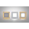 Biely vstavaný LED panel hranatý 145 x 145mm 6W+3W podsvietený