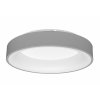 Šedé LED stropné/nástenné svietidlo okrúhle 40W s DO