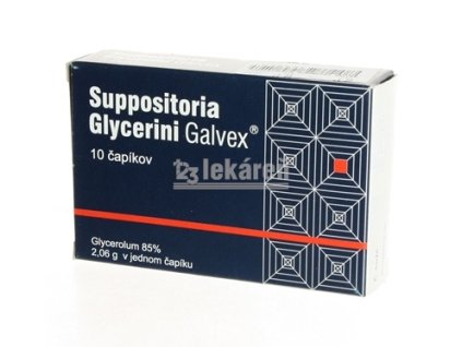 Suppositoria Glycerini Galvex sup 10x2,06 g