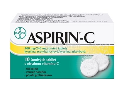 ASPIRIN C tbl eff 1x10 ks