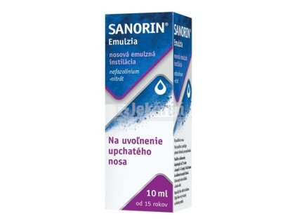 SANORIN emulzia int nae (fľ.skl.hnedá) 1x10 ml