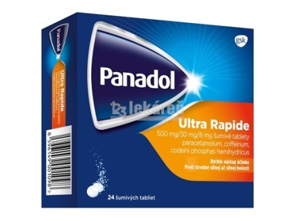 Panadol ULTRA RAPIDE tbl eff (strip lam.) 1x24 ks