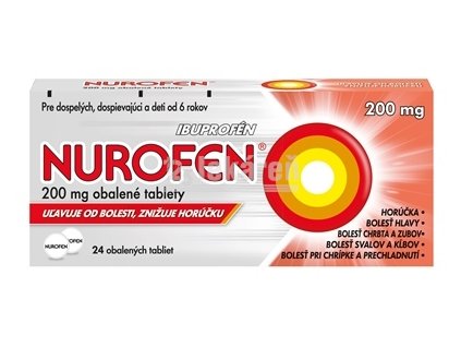 NUROFEN 200 mg tbl obd (blis.) 1x24 ks