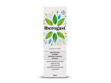 Iberogast sol por (fľ.skl.hnedá) 1x50 ml