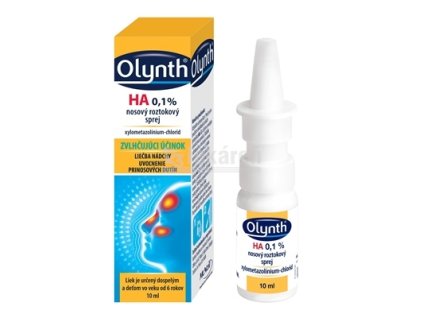 Olynth HA 0,1 % aer nao (liek.HDPE) 1x10 ml