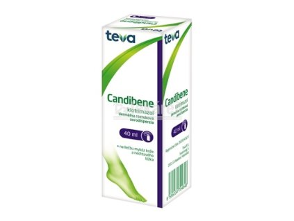 CANDIBENE aer deo 400 mg (fľ.skl.hnedá) 1x40 ml