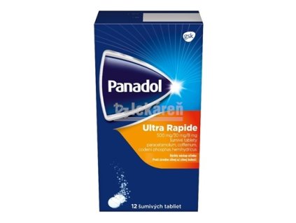 Panadol ULTRA RAPIDE tbl eff (strip lam.) 1x12 ks