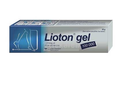 Lioton gel 100 000 gel (tuba Al) 1x50 g