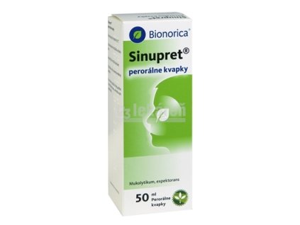 Sinupret gtt por (liek.skl.hnedá) 1x50 ml