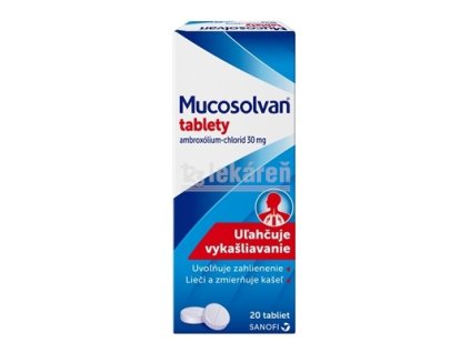 Mucosolvan tablety tbl 30 mg 1x20 ks