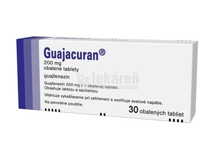GUAJACURAN tbl obd 200 mg (blis.Al/PVC) 1x30 ks