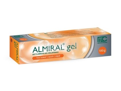 ALMIRAL gel gel (tuba Al) 1x100 g