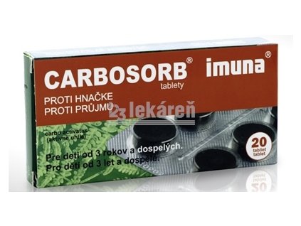 CARBOSORB tbl 320 mg (blis.PVC/Al) 1x20 ks